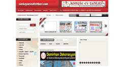 Desktop Screenshot of cankayaesnafrehberi.com