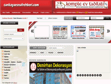 Tablet Screenshot of cankayaesnafrehberi.com